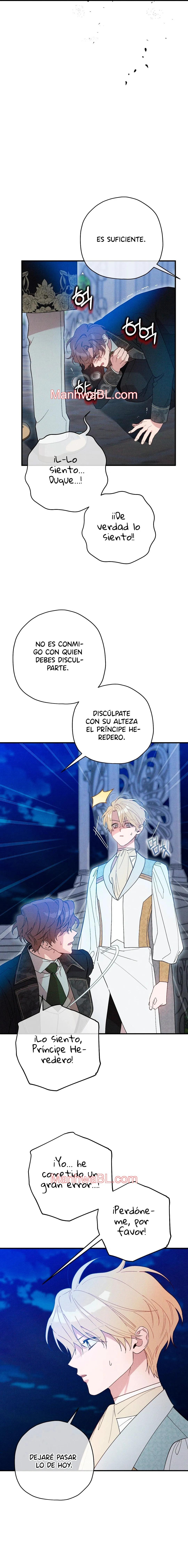 Ocultando que el maldito príncipe es un omega - Capítulo 6 manhwa