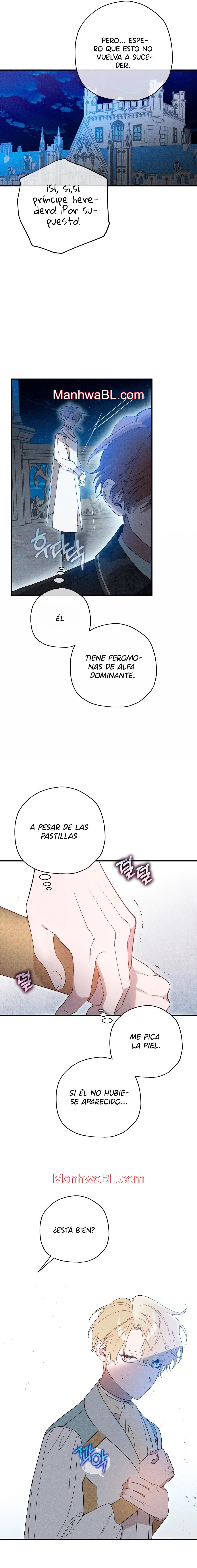 Ocultando que el maldito príncipe es un omega - Capítulo 6 manhwa