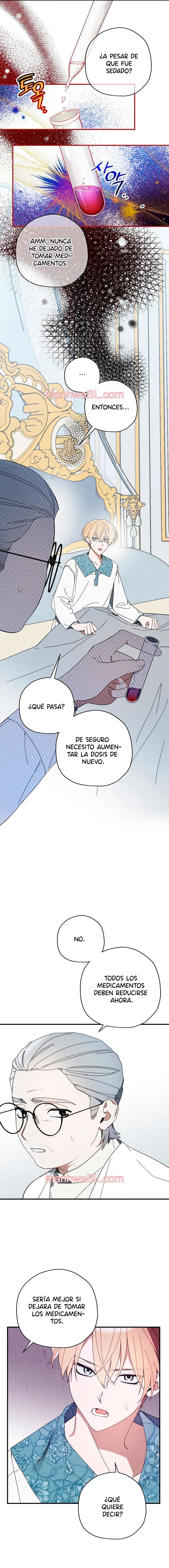 Ocultando que el maldito príncipe es un omega - Capítulo 8 manhwa