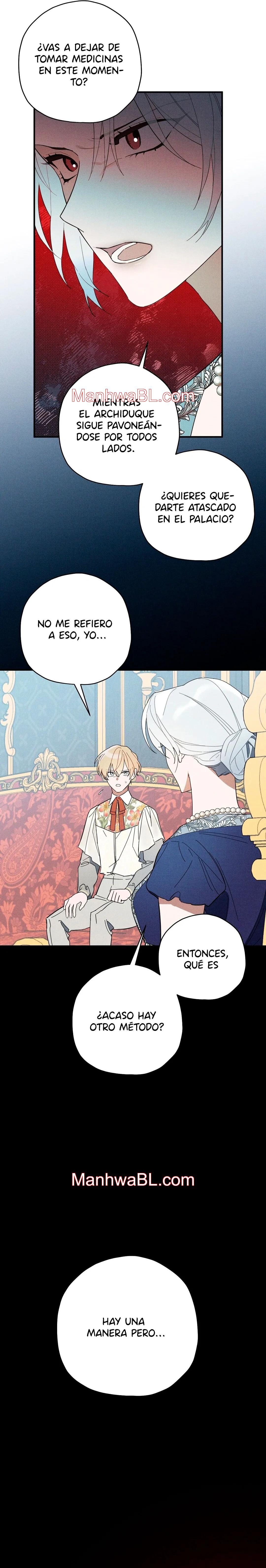 Ocultando que el maldito príncipe es un omega - Capítulo 8 manhwa