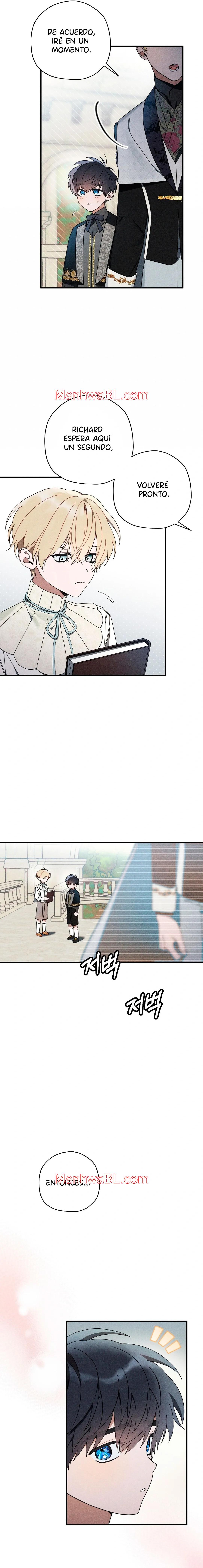 Ocultando que el maldito príncipe es un omega - Capítulo 8 manhwa