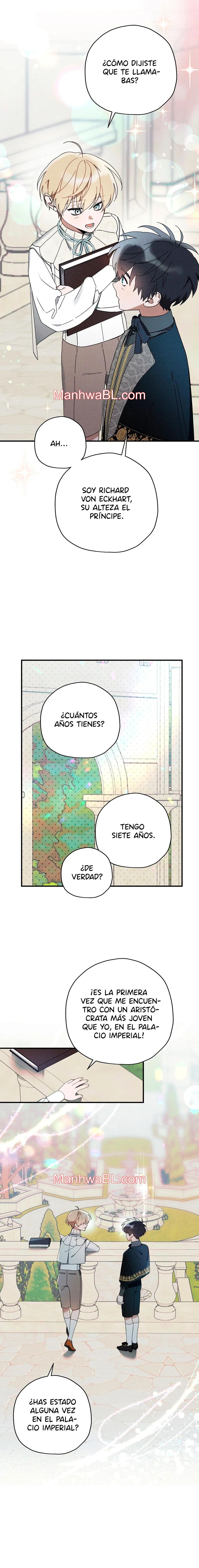 Ocultando que el maldito príncipe es un omega - Capítulo 8 manhwa