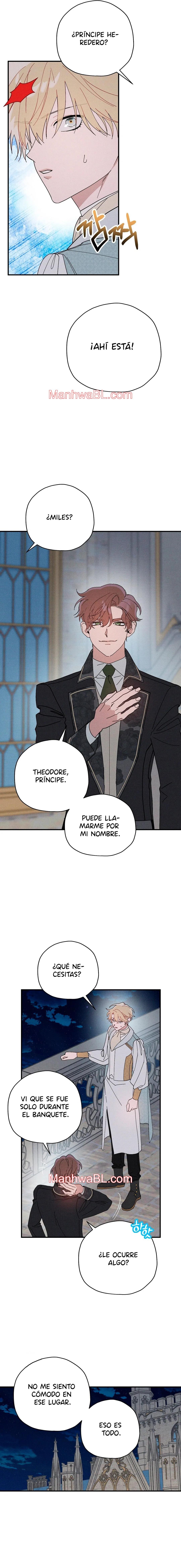 Ocultando que el maldito príncipe es un omega - Capítulo 5 manhwa