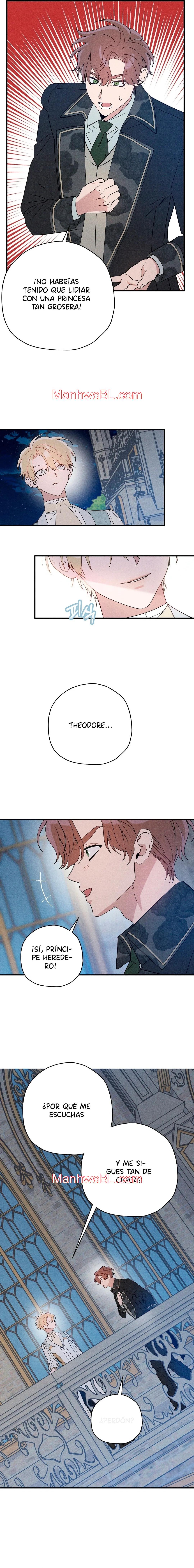 Ocultando que el maldito príncipe es un omega - Capítulo 5 manhwa