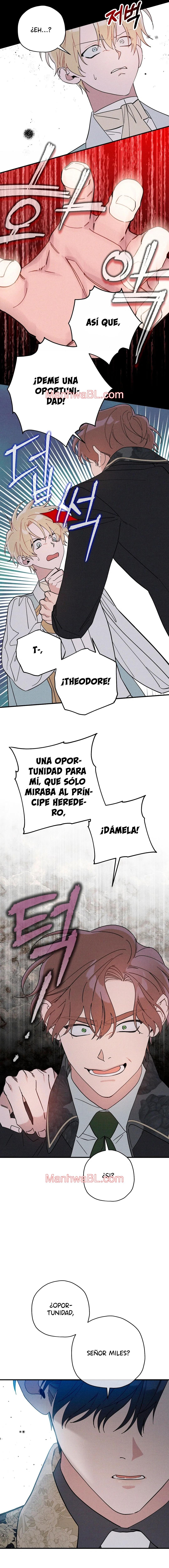 Ocultando que el maldito príncipe es un omega - Capítulo 5 manhwa