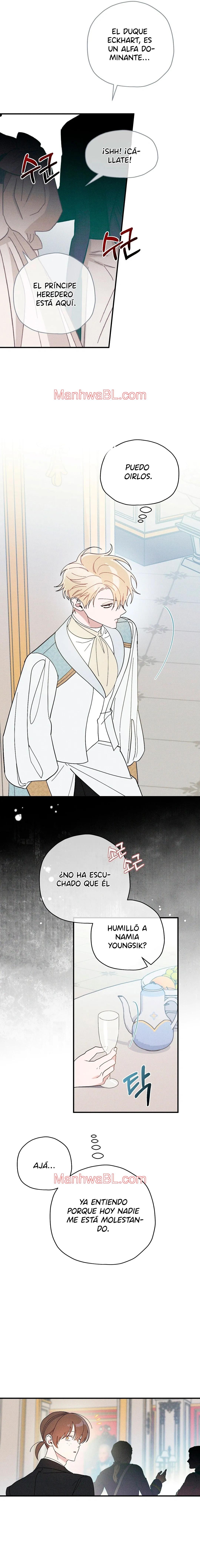 Ocultando que el maldito príncipe es un omega - Capítulo 5 manhwa