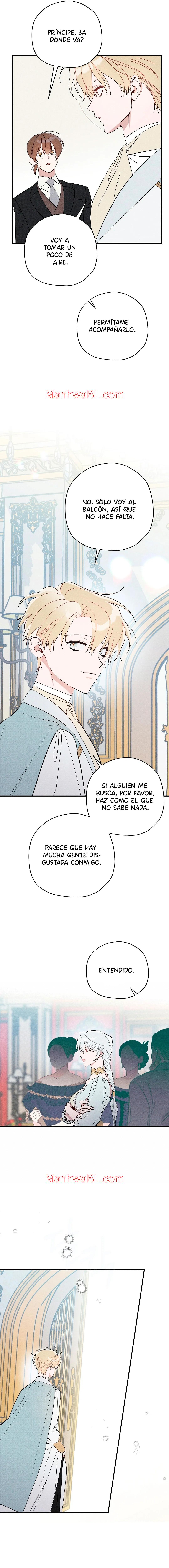 Ocultando que el maldito príncipe es un omega - Capítulo 5 manhwa