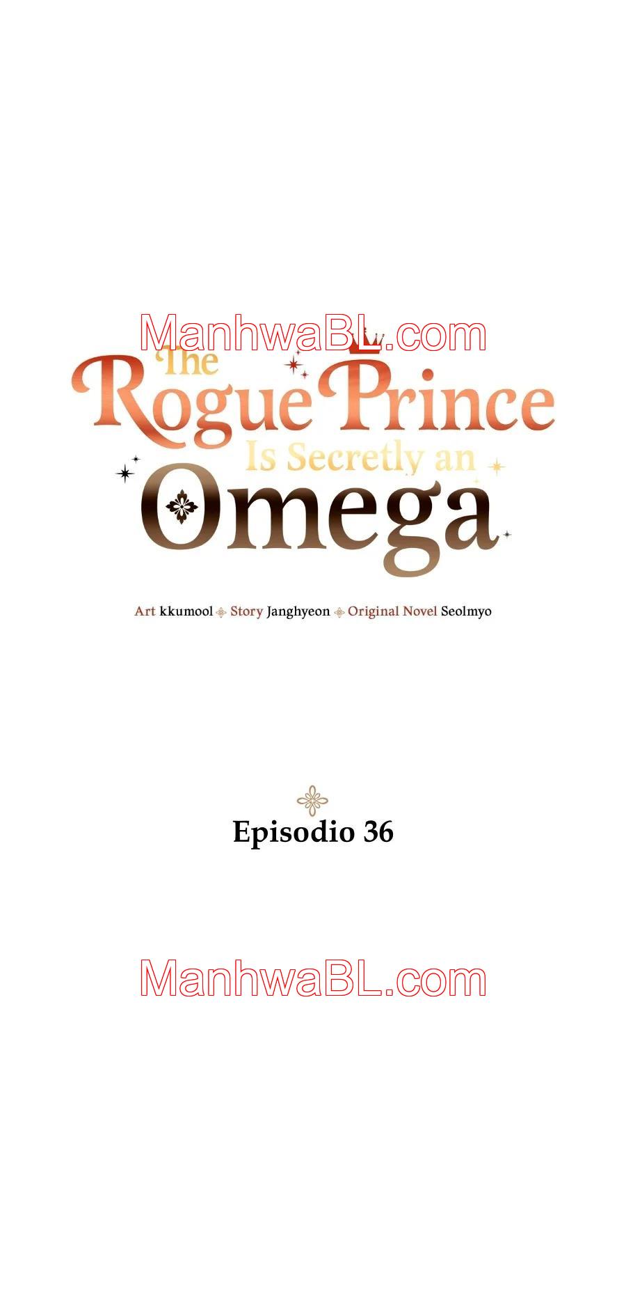 Ocultando que el maldito príncipe es un omega - Capítulo 36 manhwa
