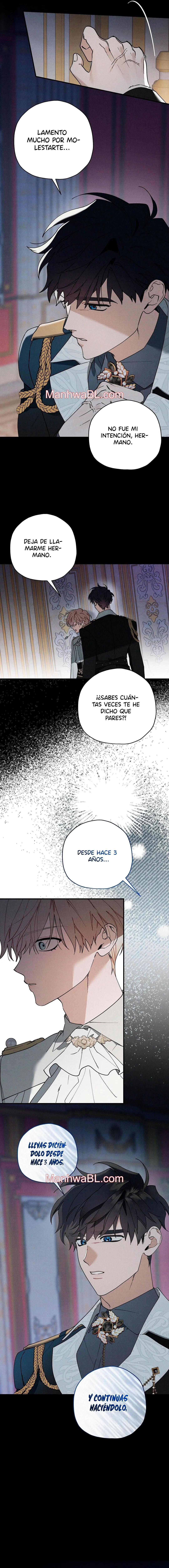 Ocultando que el maldito príncipe es un omega - Capítulo 10 manhwa