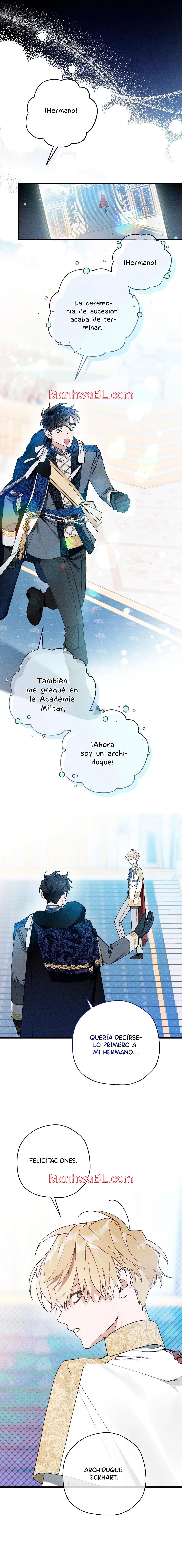 Ocultando que el maldito príncipe es un omega - Capítulo 10 manhwa