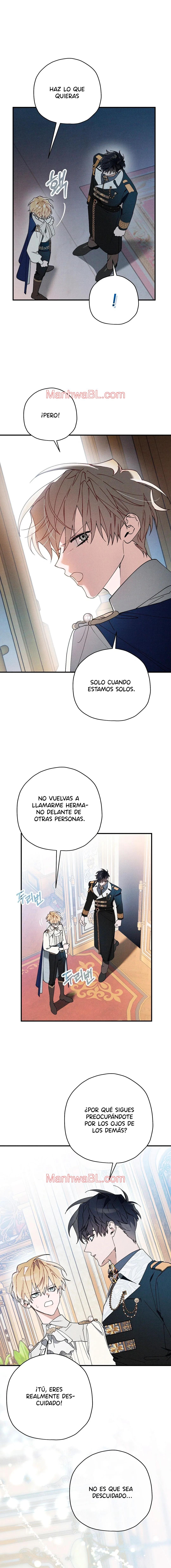 Ocultando que el maldito príncipe es un omega - Capítulo 10 manhwa