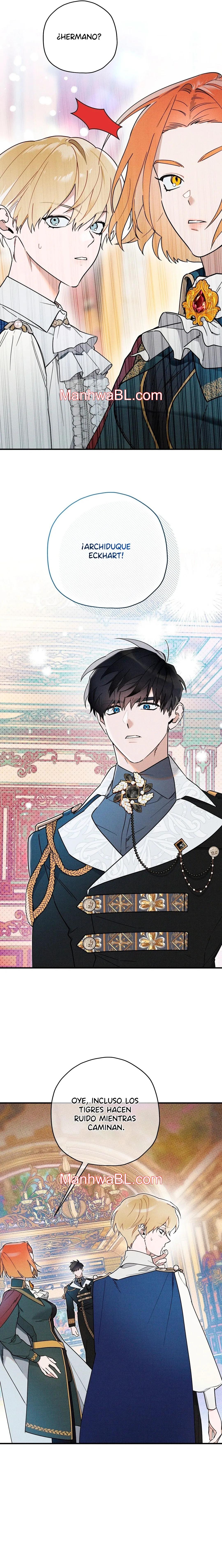 Ocultando que el maldito príncipe es un omega - Capítulo 10 manhwa
