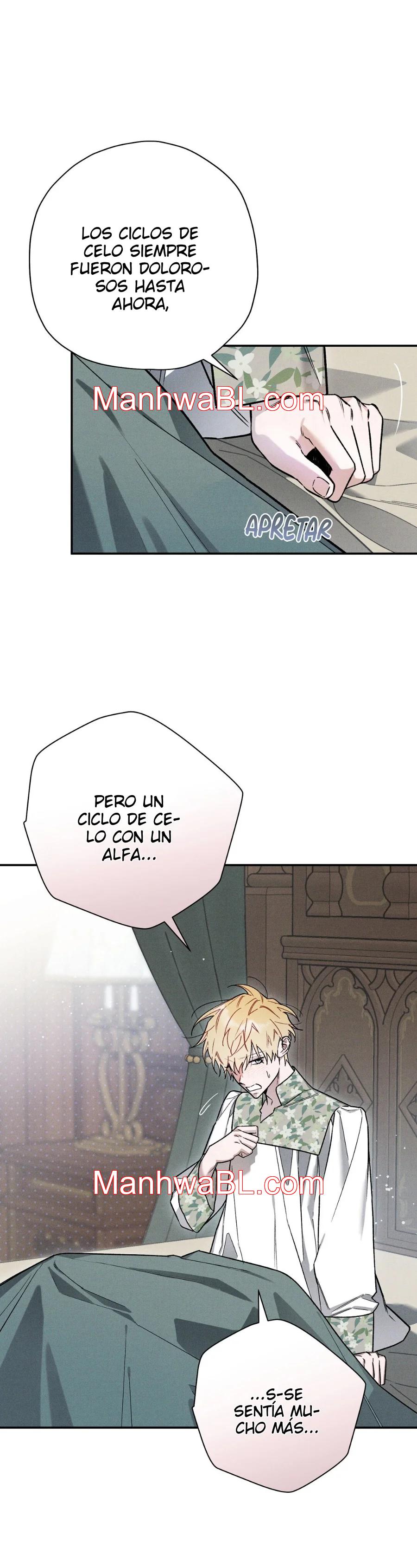 Ocultando que el maldito príncipe es un omega - Capítulo 39 manhwa