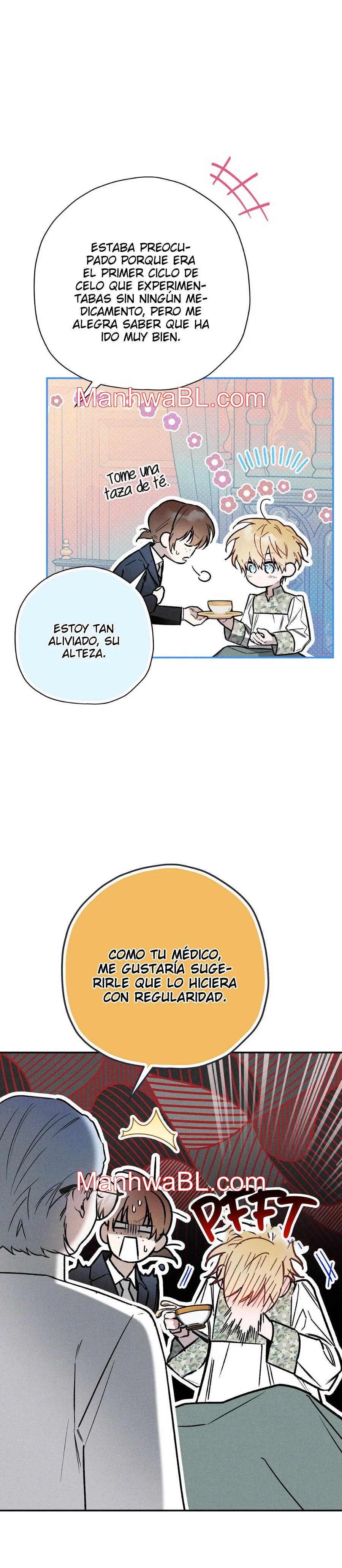 Ocultando que el maldito príncipe es un omega - Capítulo 39 manhwa