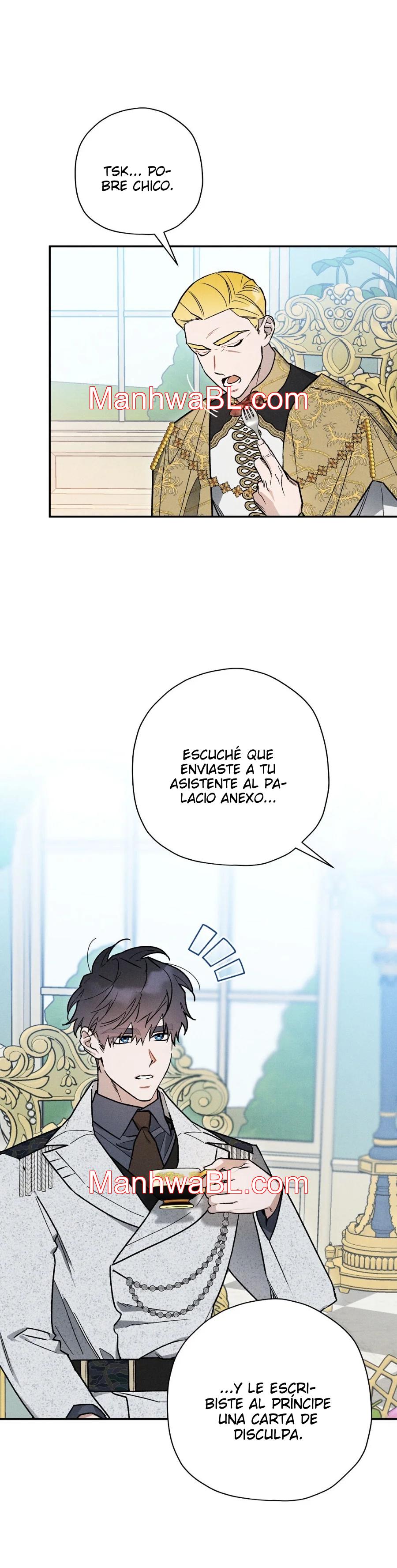 Ocultando que el maldito príncipe es un omega - Capítulo 39 manhwa
