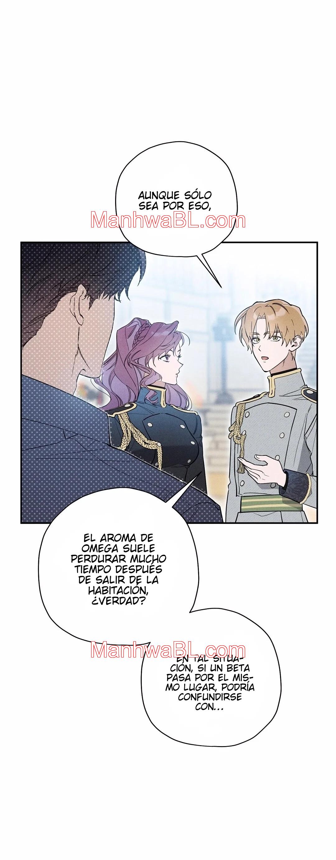 Ocultando que el maldito príncipe es un omega - Capítulo 17 manhwa