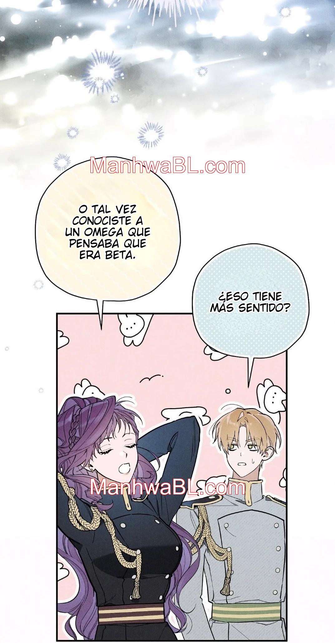 Ocultando que el maldito príncipe es un omega - Capítulo 17 manhwa