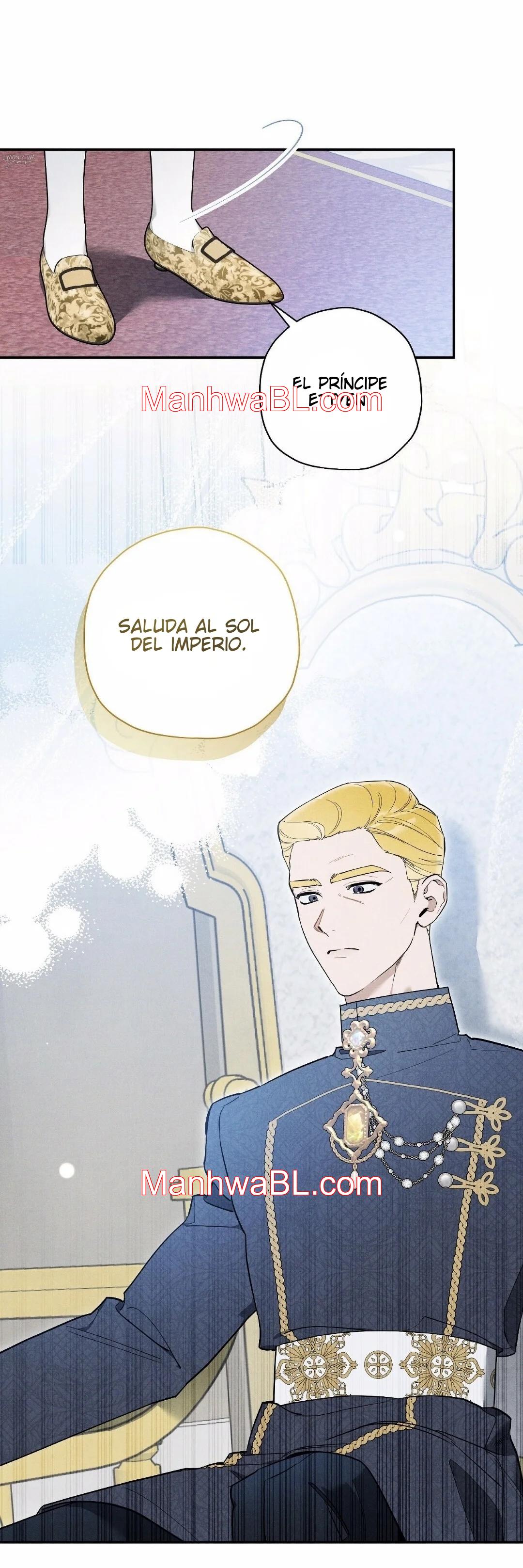 Ocultando que el maldito príncipe es un omega - Capítulo 17 manhwa