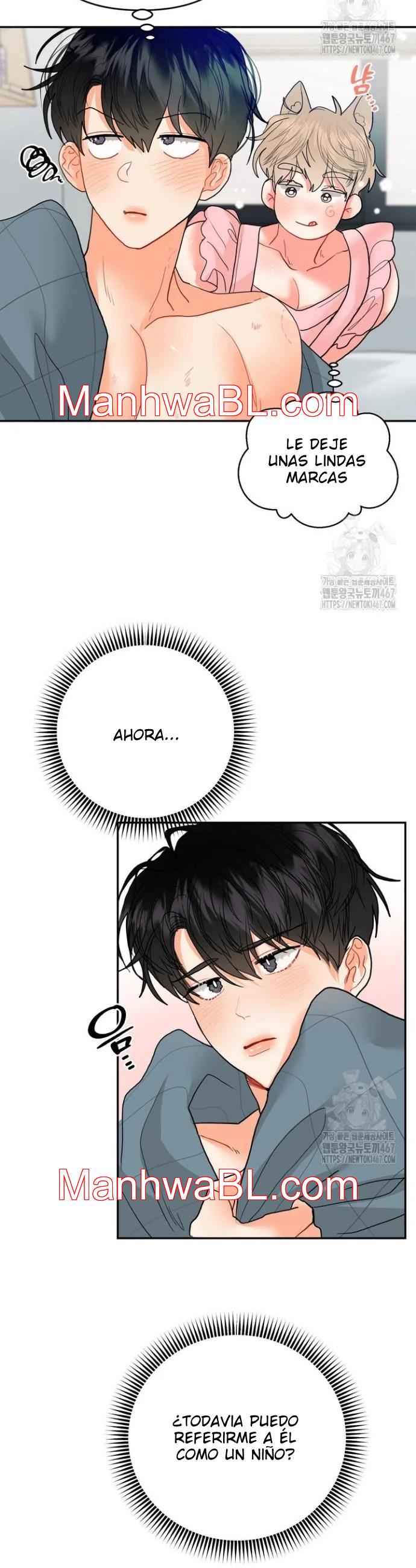 El omega de mi hermano - Capítulo 13 manhwa