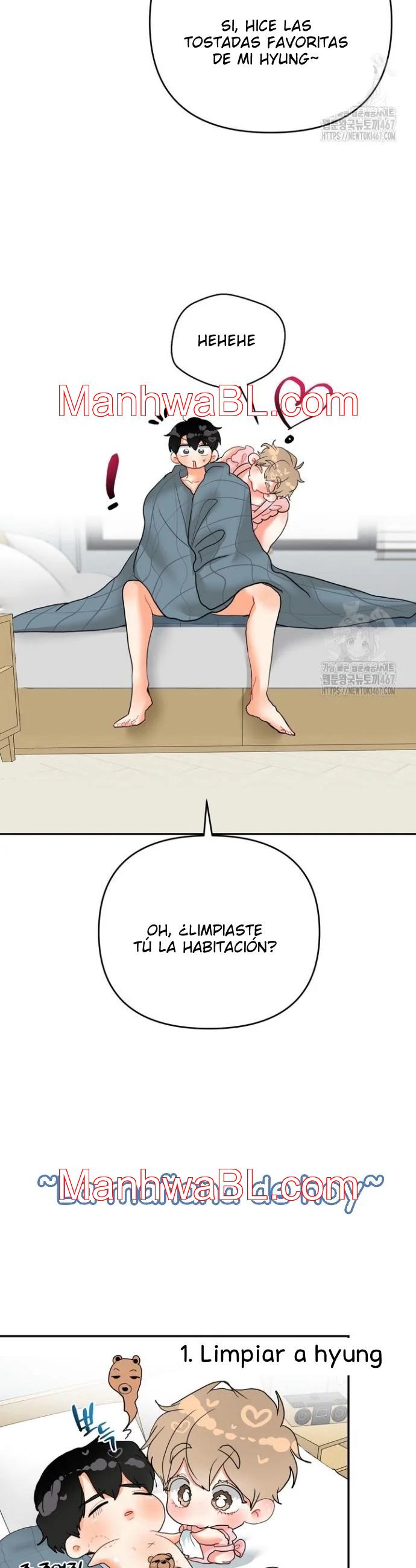 El omega de mi hermano - Capítulo 13 manhwa