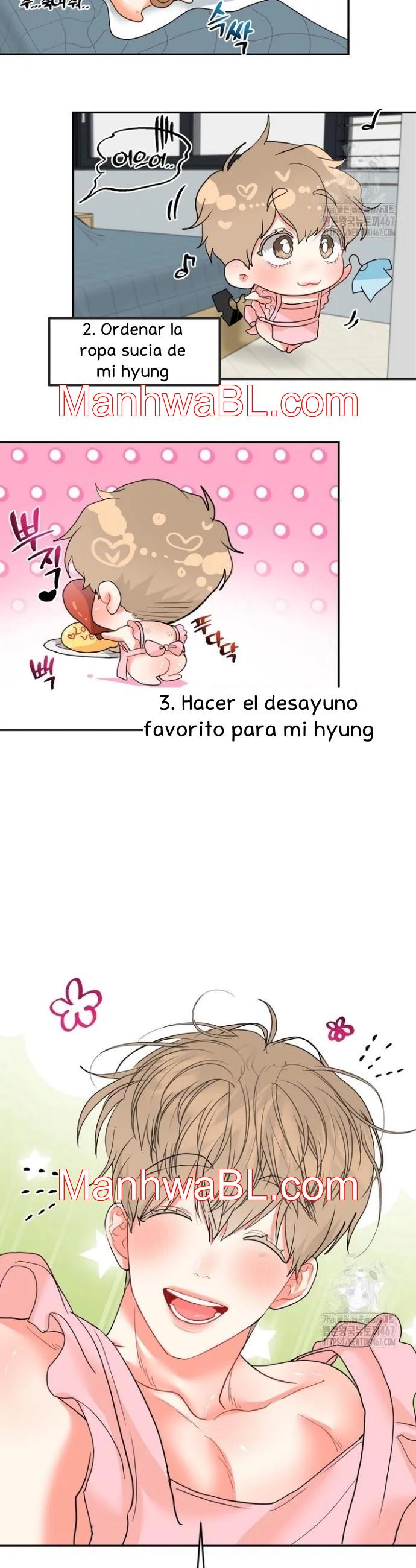 El omega de mi hermano - Capítulo 13 manhwa