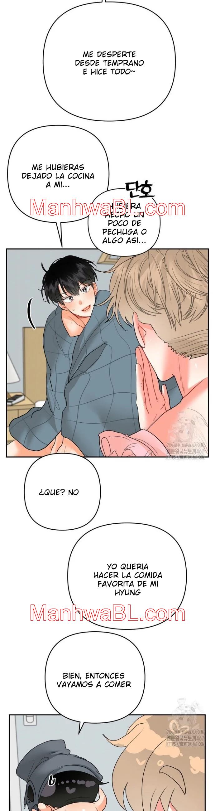 El omega de mi hermano - Capítulo 13 manhwa