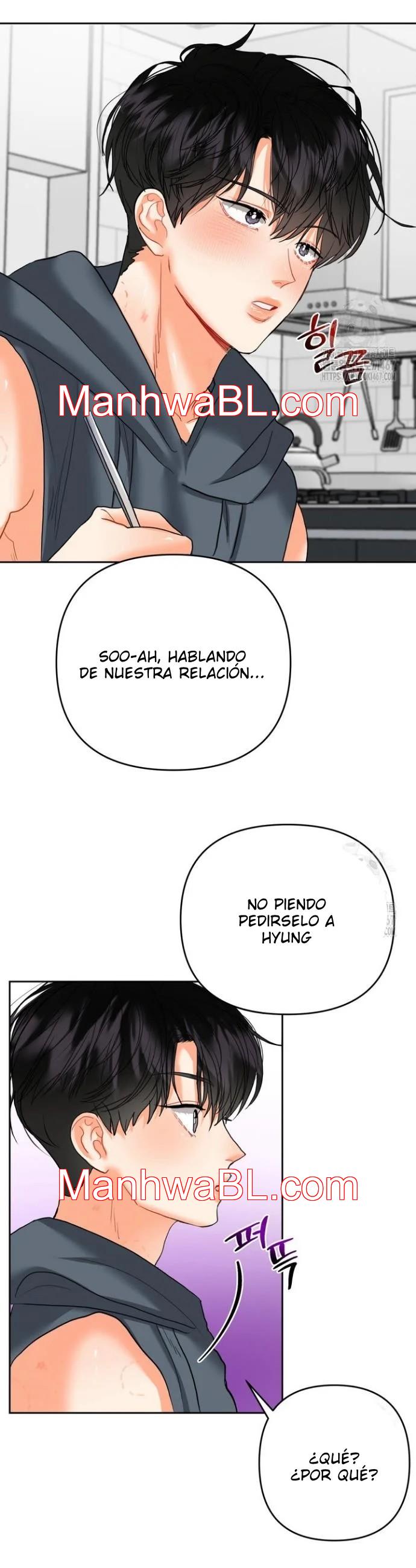 El omega de mi hermano - Capítulo 13 manhwa