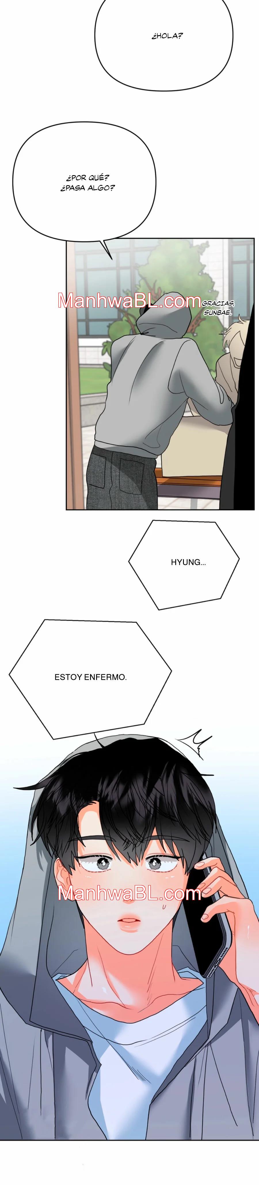 El omega de mi hermano - Capítulo 10 manhwa