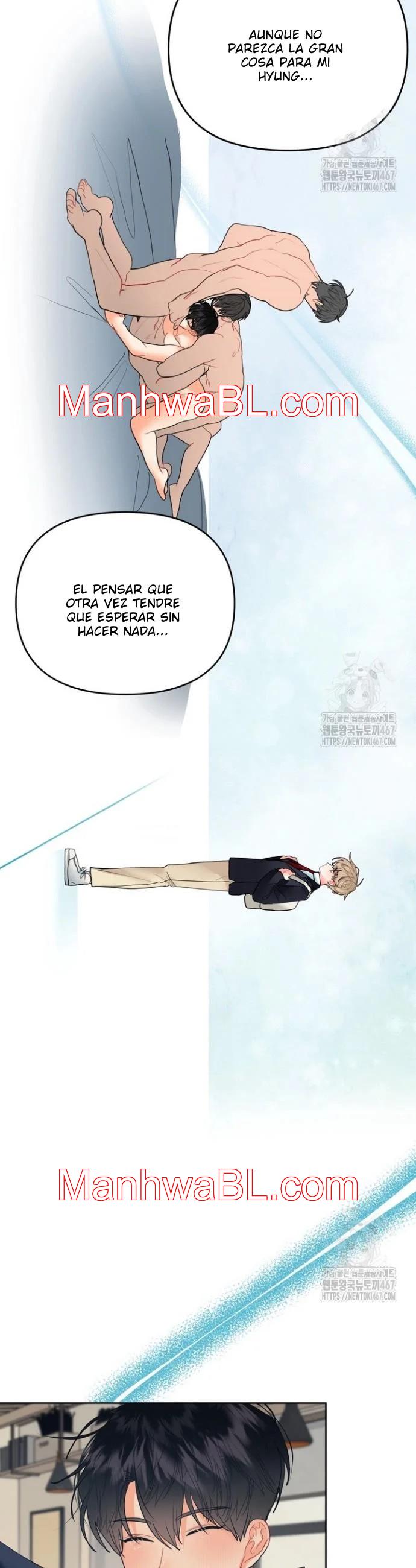 El omega de mi hermano - Capítulo 12 manhwa