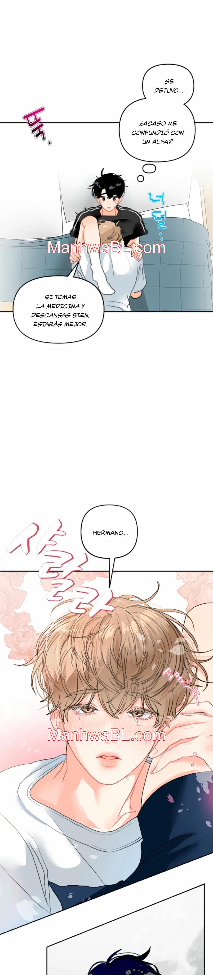 El omega de mi hermano - Capítulo 1 manhwa