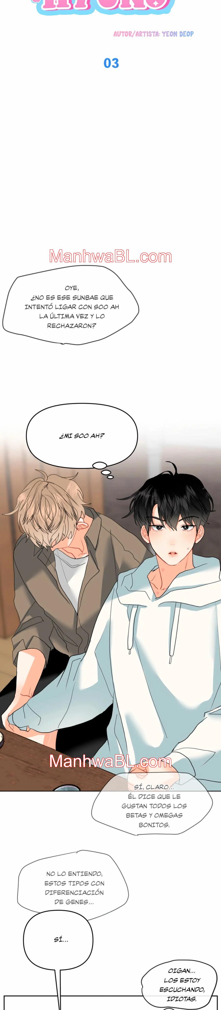 El omega de mi hermano - Capítulo 3 manhwa