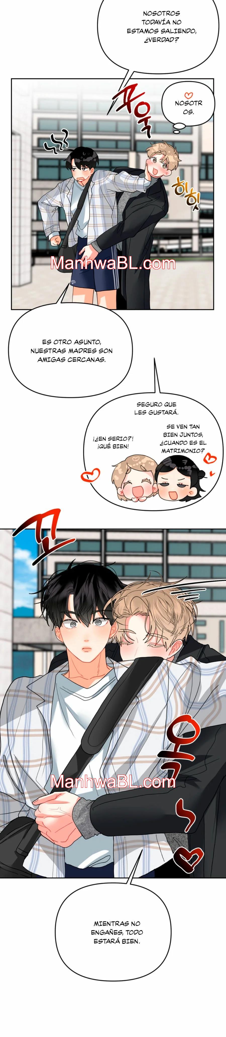 El omega de mi hermano - Capítulo 9 manhwa