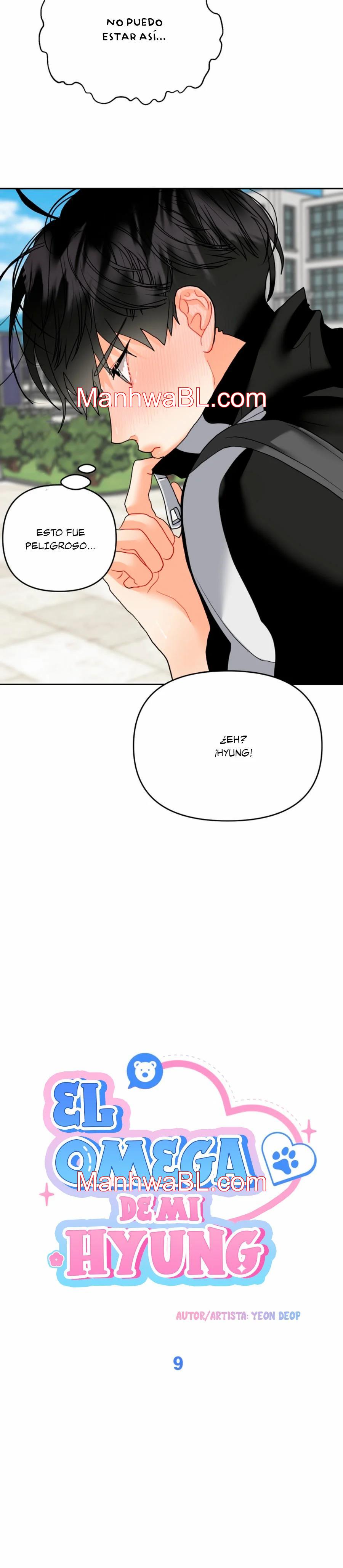 El omega de mi hermano - Capítulo 9 manhwa