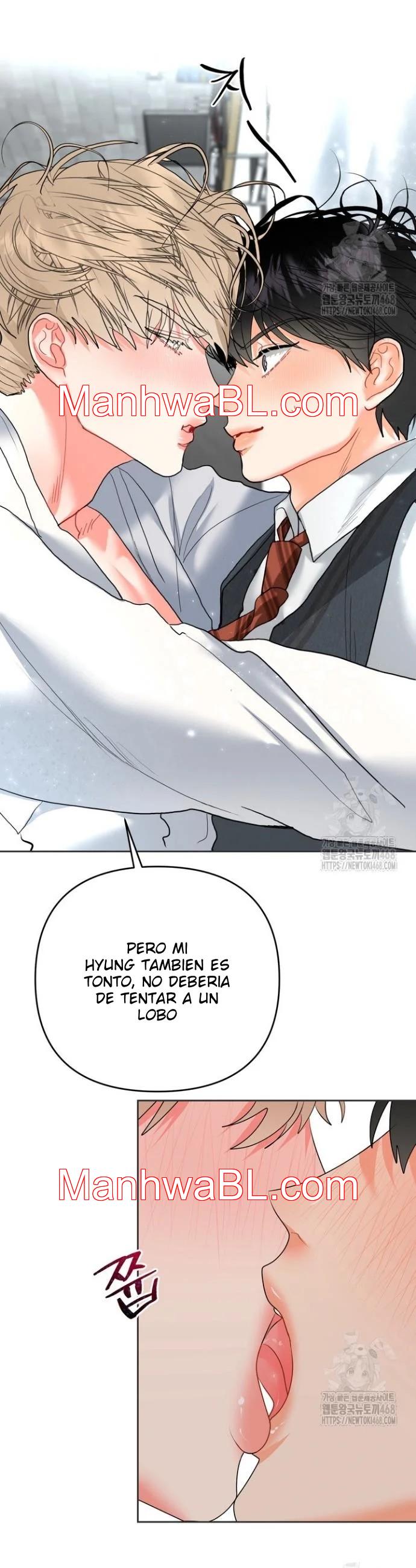 El omega de mi hermano - Capítulo 16 manhwa