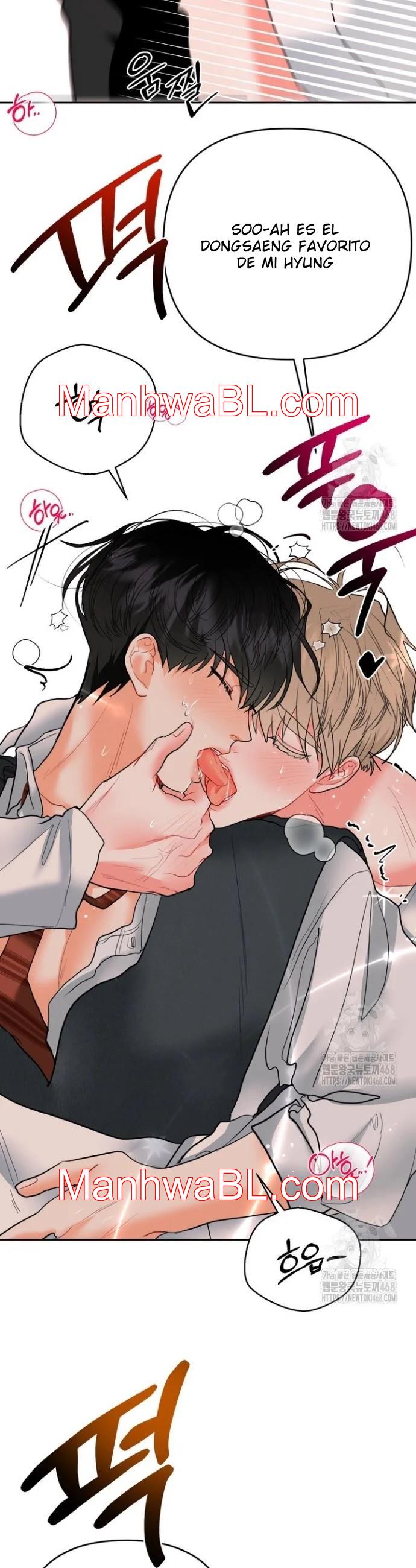 El omega de mi hermano - Capítulo 16 manhwa