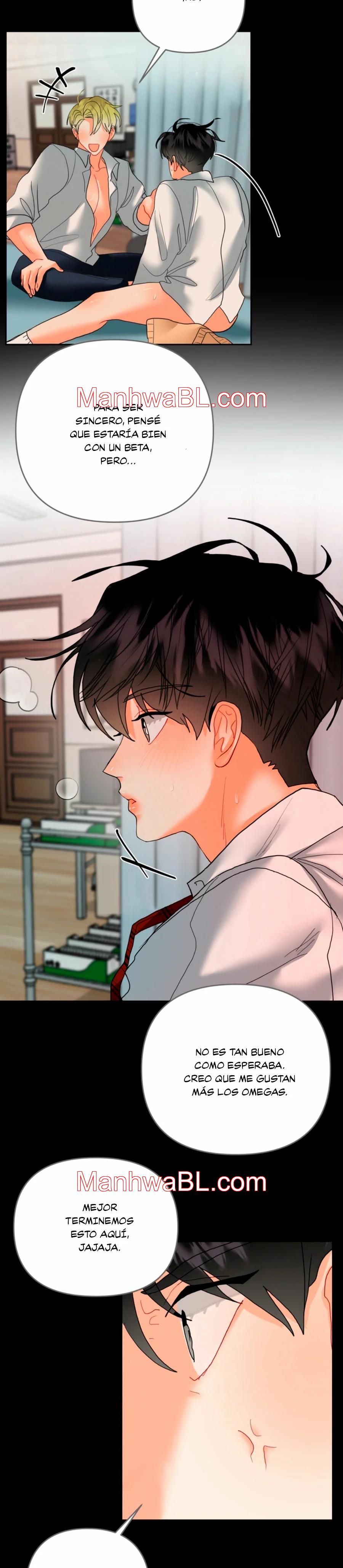 El omega de mi hermano - Capítulo 11 manhwa
