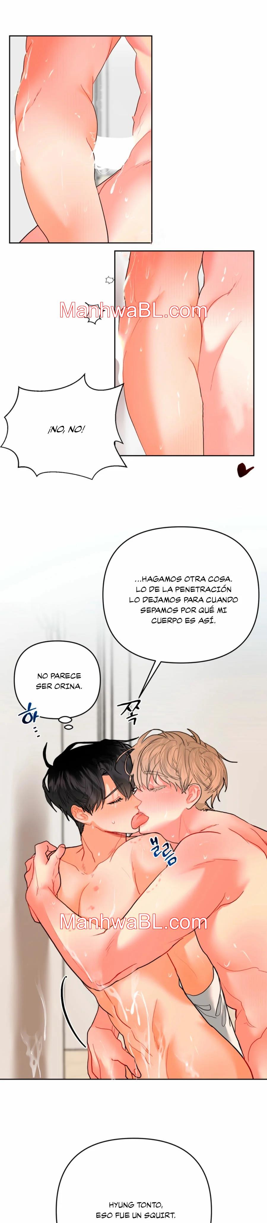 El omega de mi hermano - Capítulo 11 manhwa