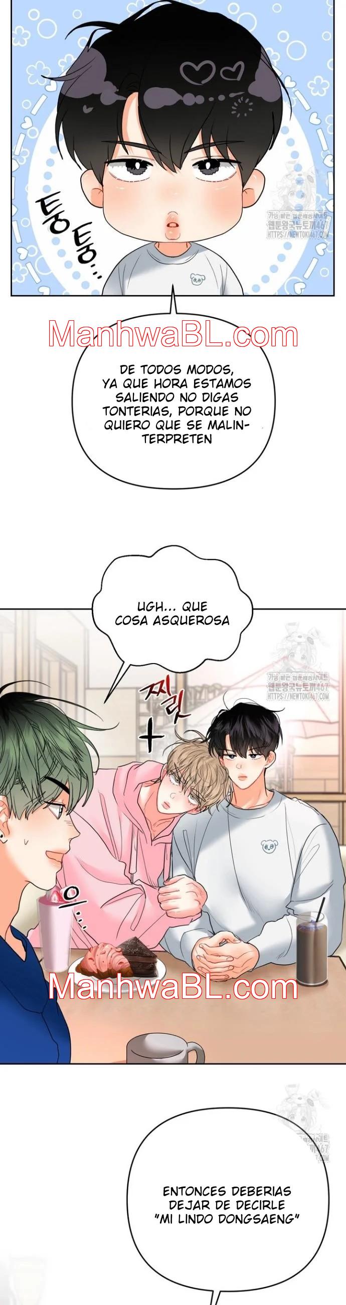El omega de mi hermano - Capítulo 14 manhwa