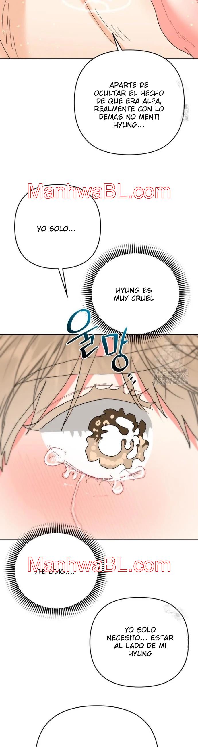 El omega de mi hermano - Capítulo 14 manhwa