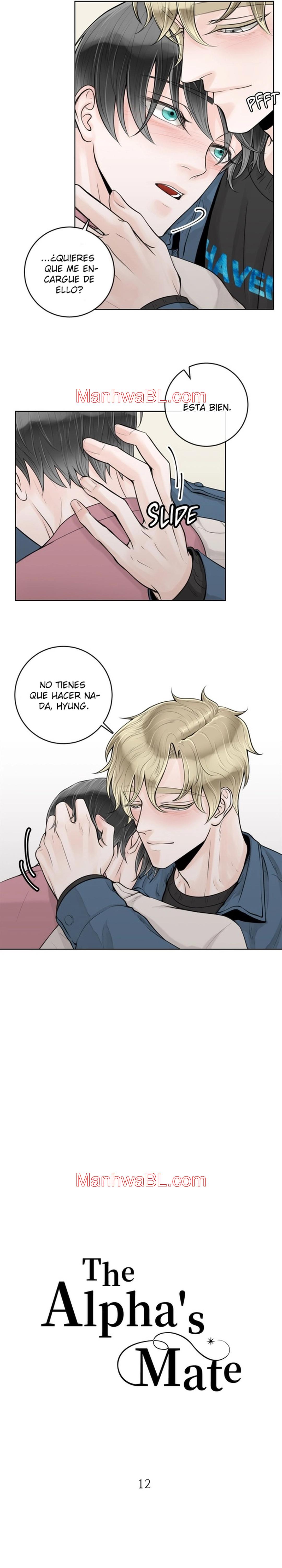 Compañero alfa - Capítulo 12.2 manhwa