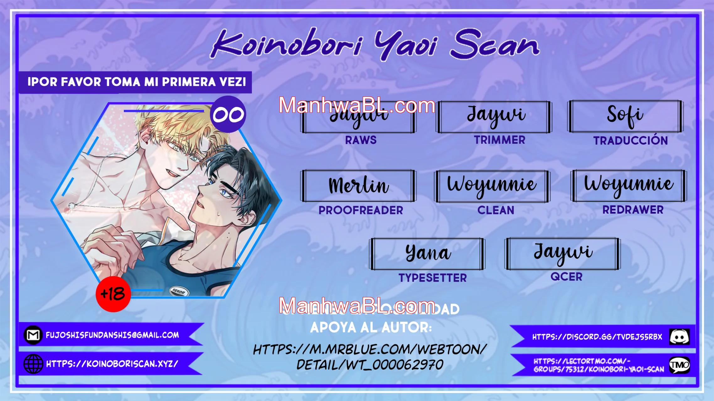 ¡Por favor toma mi primera vez - Capítulo 0.00 manhwa