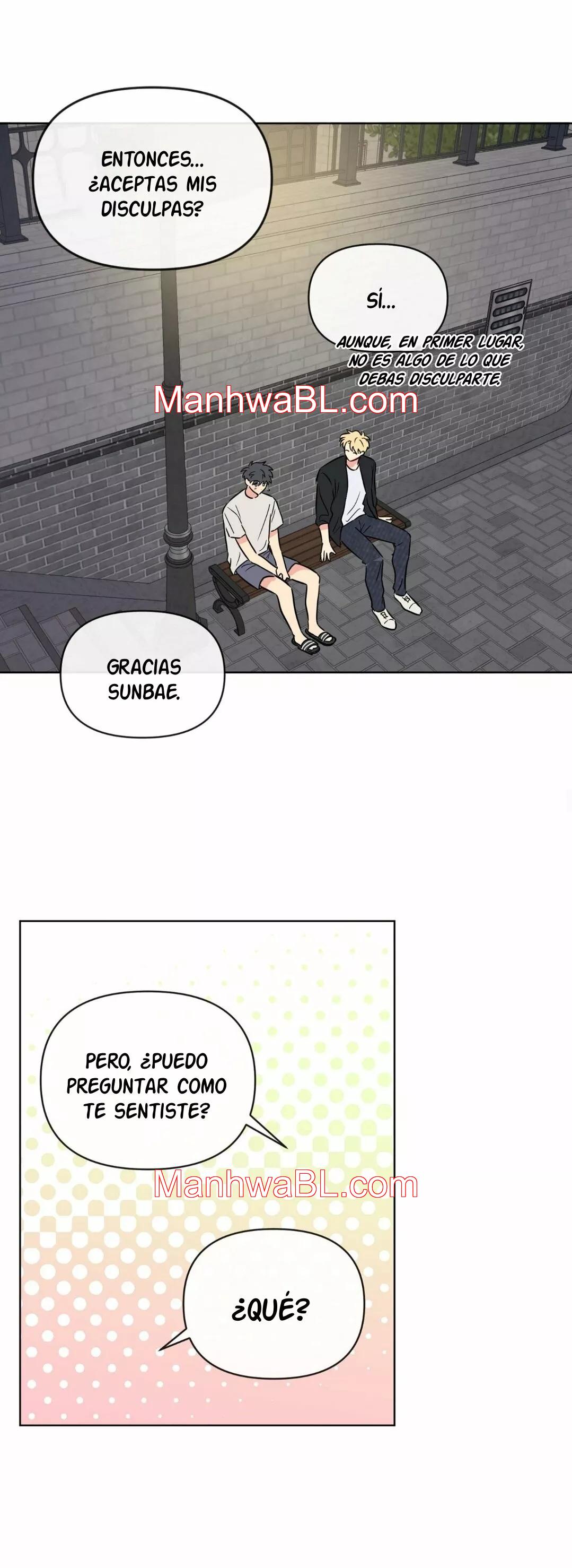 Caída al mar - Capítulo 18.00 manhwa