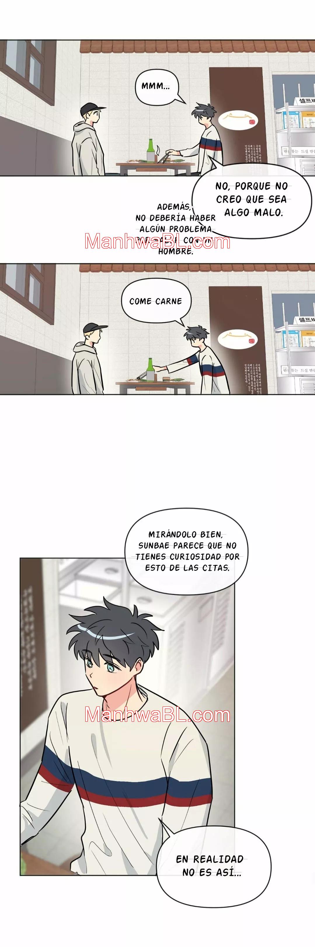 Caída al mar - Capítulo 14.00 manhwa