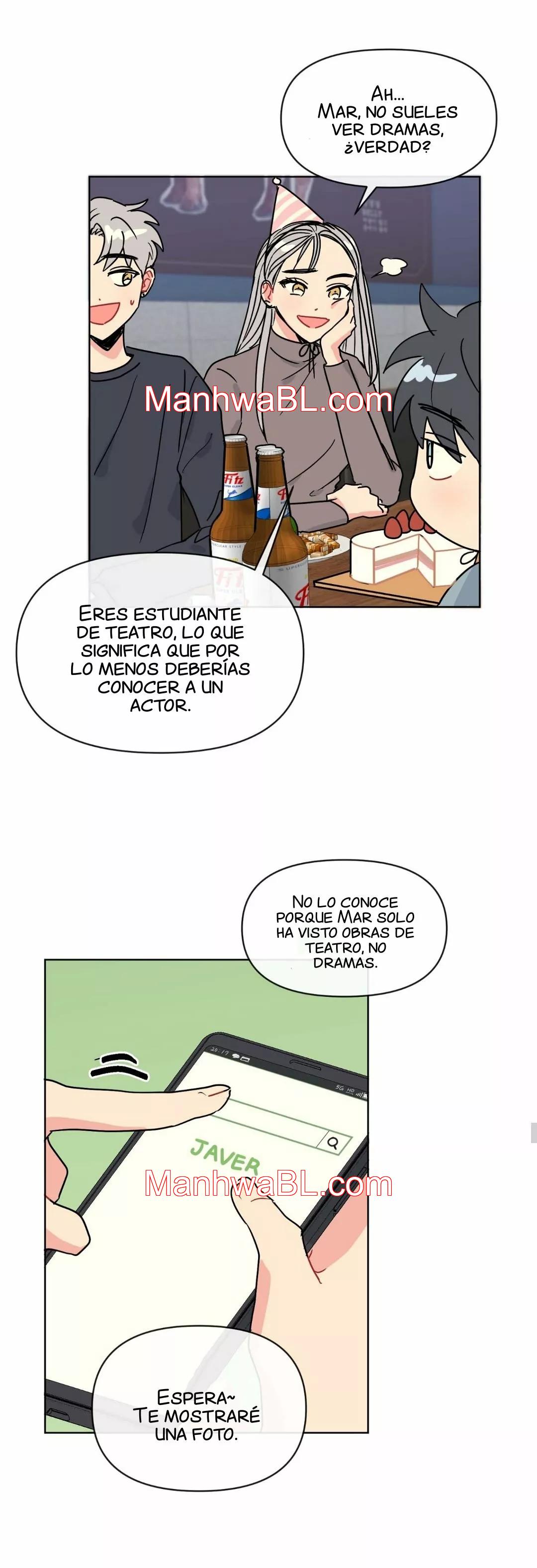 Caída al mar - Capítulo 1.00 manhwa