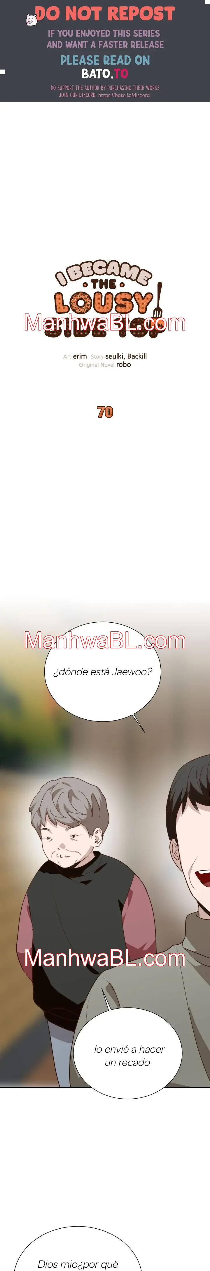 Me convertí en el pésimo seme - Capítulo 70 manhwa