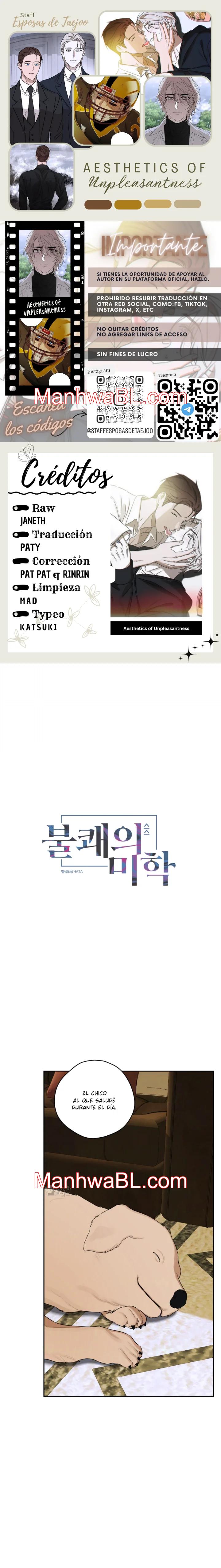 Aesthetics of Unpleasantness  - Capítulo 36.00 manhwa