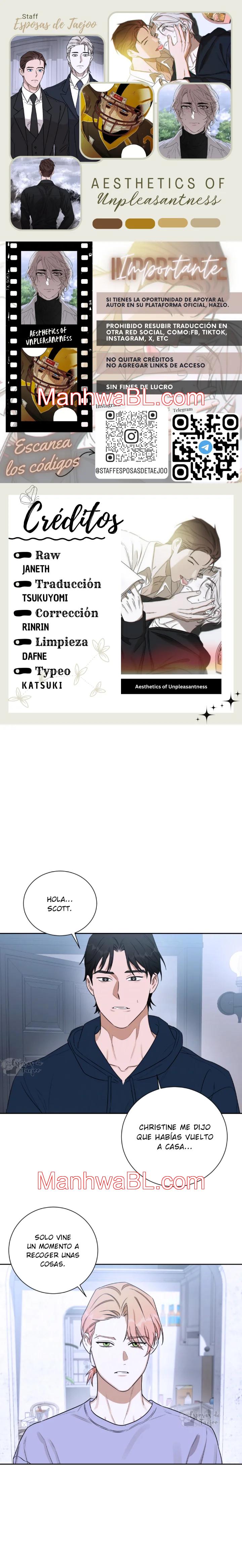 Aesthetics of Unpleasantness  - Capítulo 33.00 manhwa