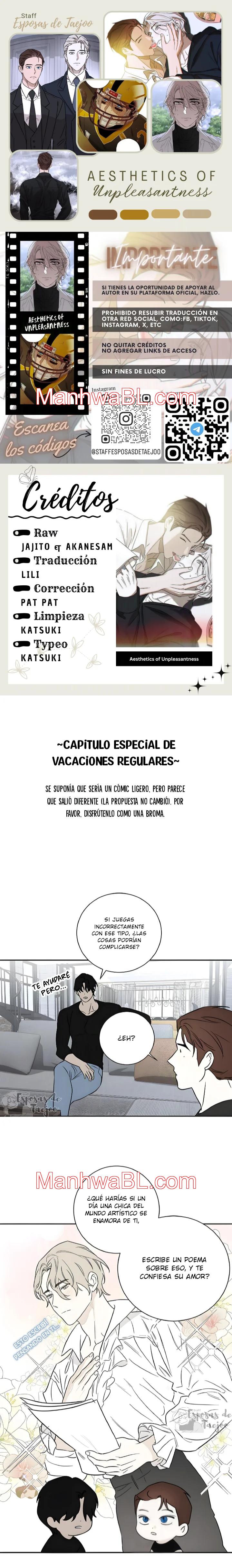 Aesthetics of Unpleasantness  - Capítulo 31.50 manhwa