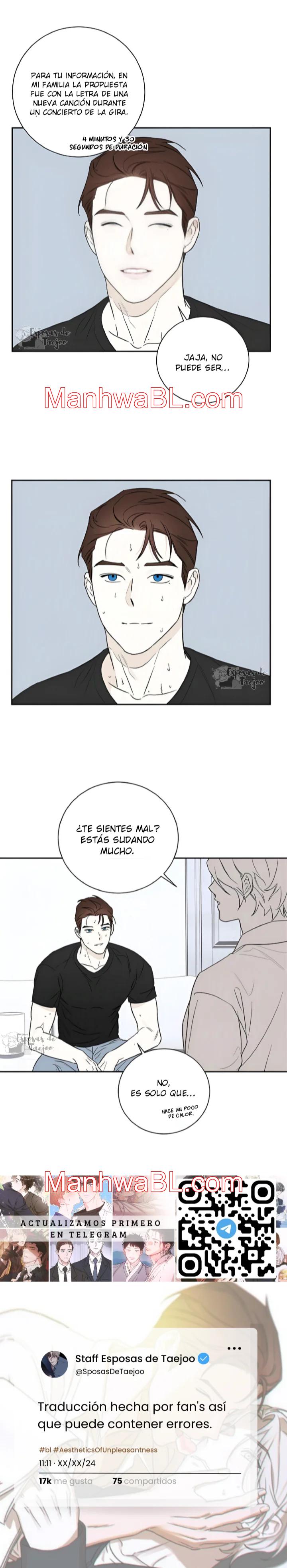 Aesthetics of Unpleasantness  - Capítulo 31.50 manhwa