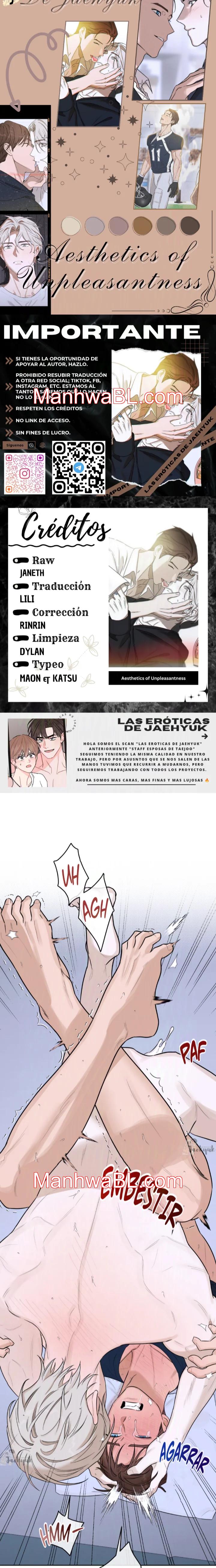 Aesthetics of Unpleasantness  - Capítulo 38.00 manhwa